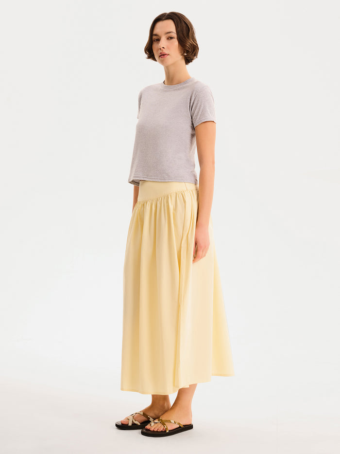 Darcie Skirt in Butter Yellow