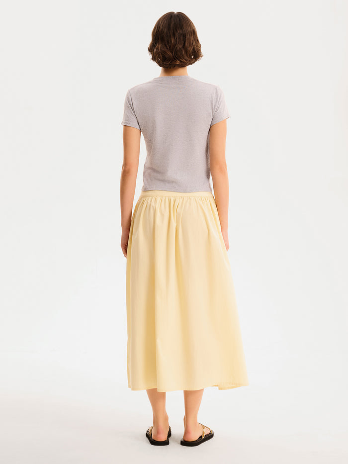 Darcie Skirt in Butter Yellow