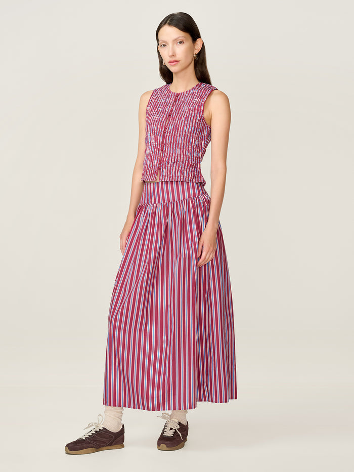 Darcie Skirt in Stripe