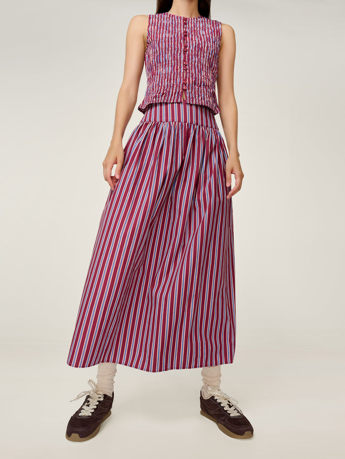 Darcie Skirt in Stripe