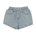 DENIM SHORTS - Stonewash