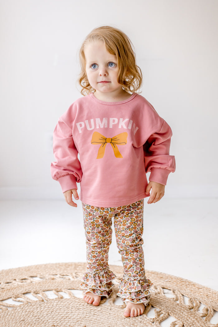 Ditsy Ruffle Roots Benny Leggings