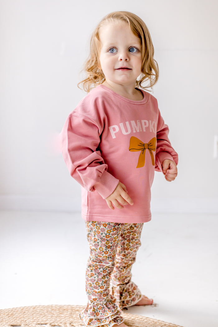 Ditsy Ruffle Roots Benny Leggings