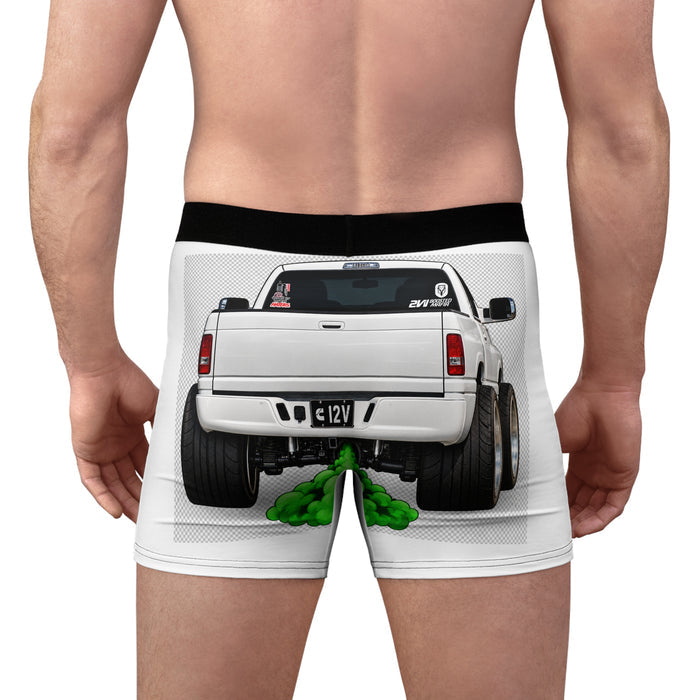 Dodge Guys Graphic Boxer Briefs — 'The Dodge Guys' Logo & 12 Valve Shorty Print