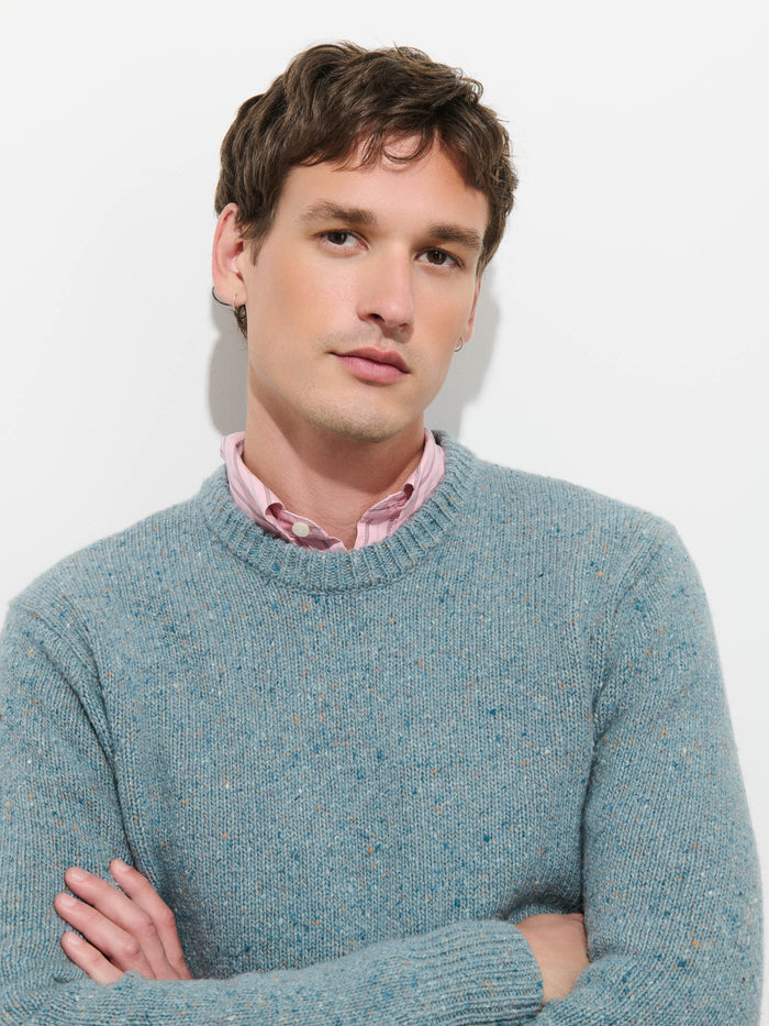 Donegal Crewneck Sweater