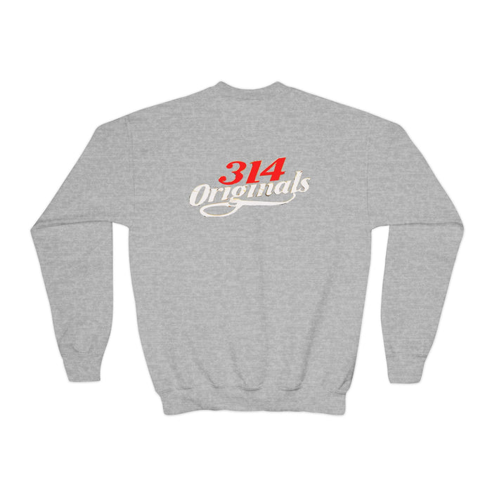 'DOPE' Varsity Graphic Youth Crewneck Sweatshirt - 314 Originals