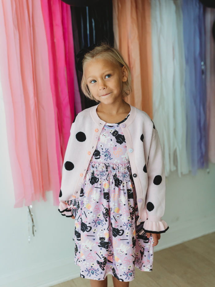 Dot Dot Boo Cardigan