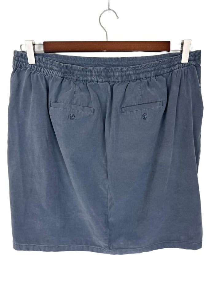 East Adeline Size 22W (3X) Slate Gray Skirt