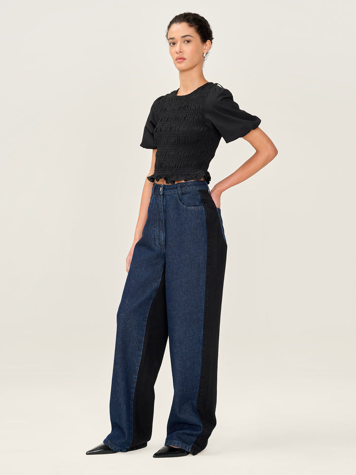 Eddie Jean in Dark Indigo Wash