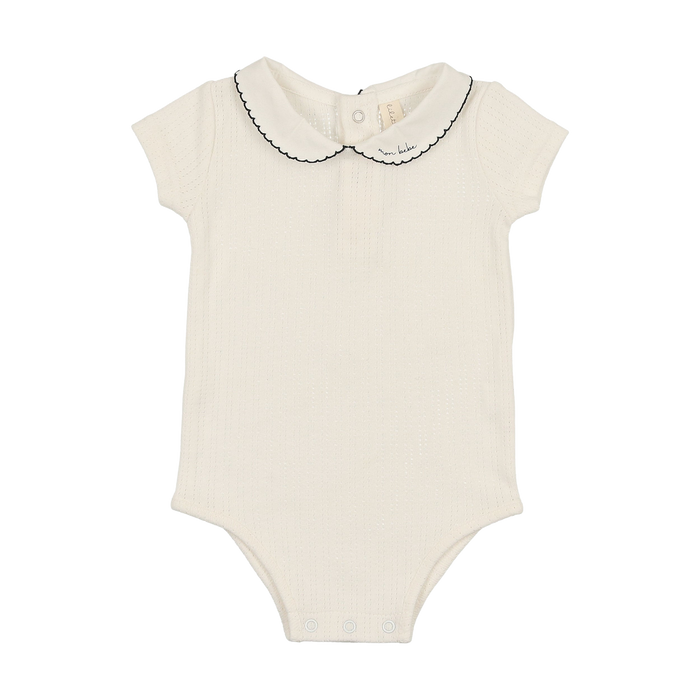 Edged Collar Onesie
