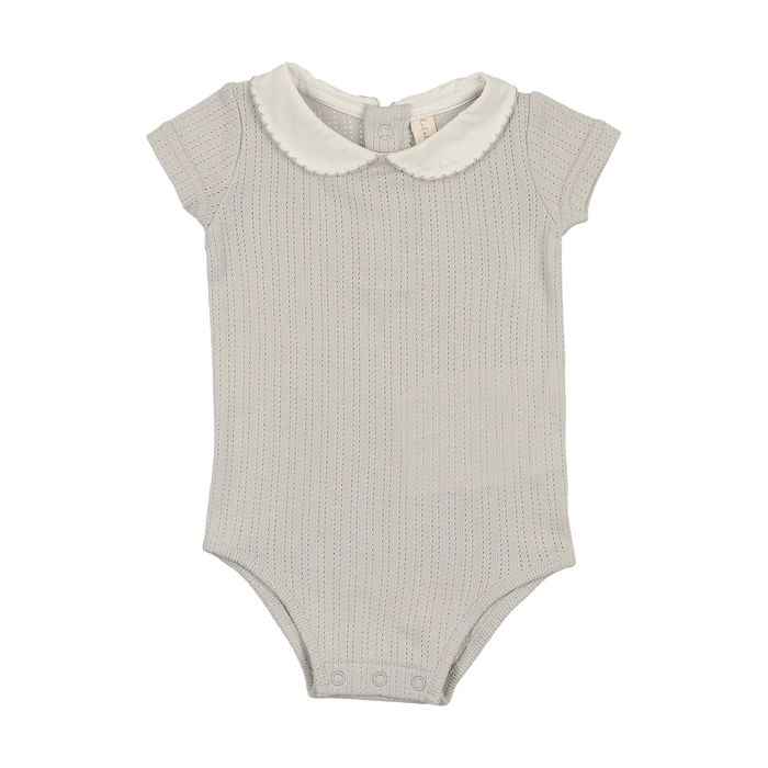 Edged Collar Onesie