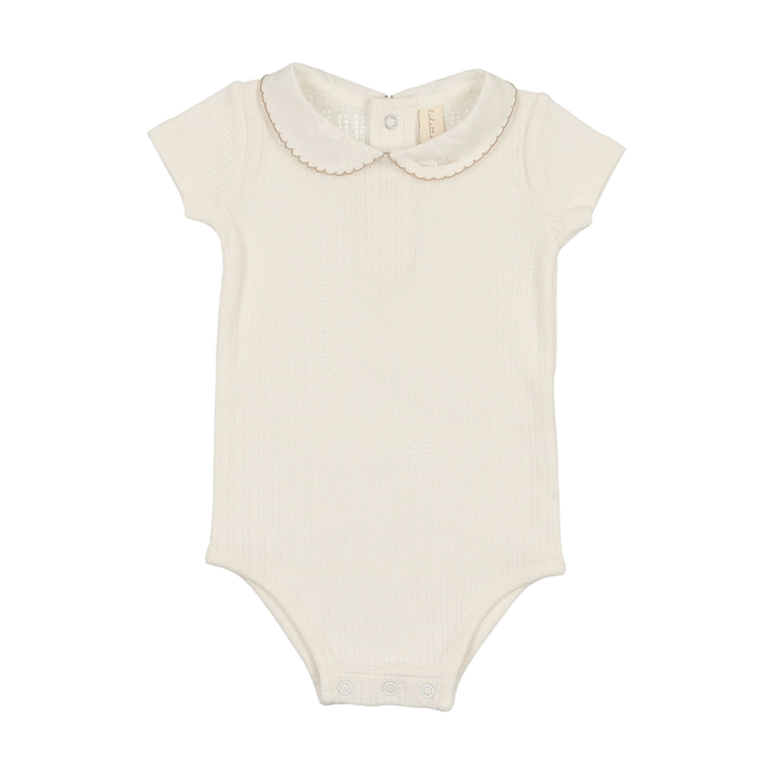 Edged Collar Onesie