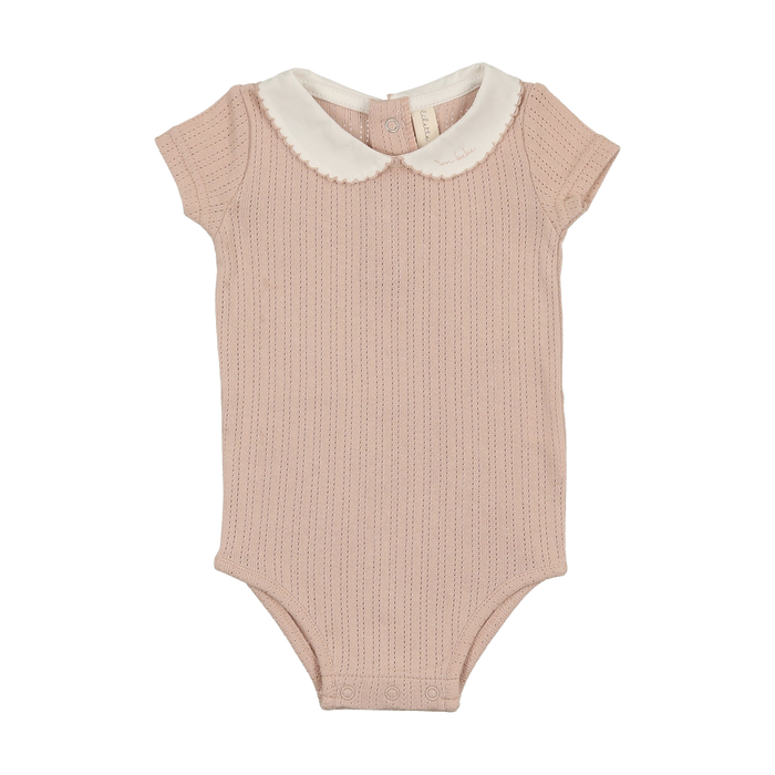 Edged Collar Onesie