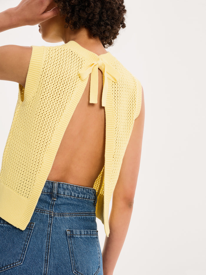 Effie Tank in Yellow