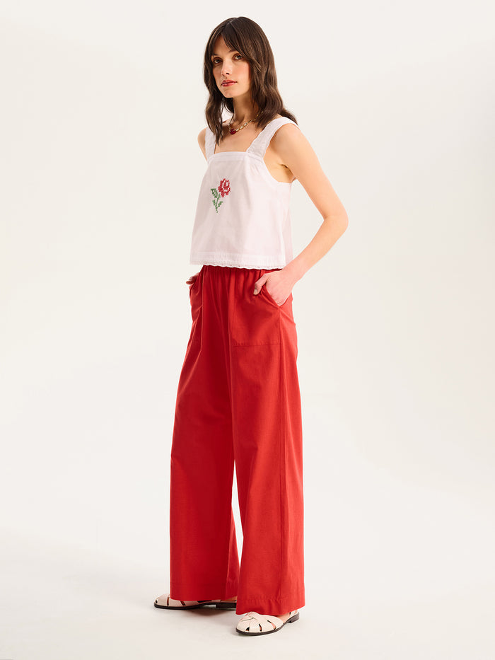 Elinda Top in White