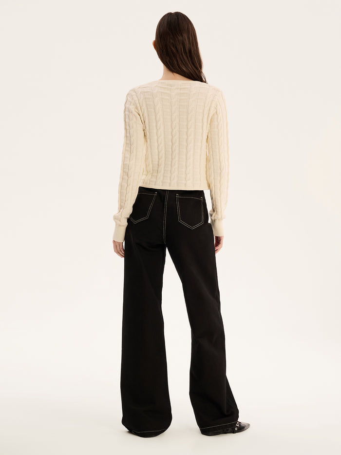 Ellison Cardigan in Cream
