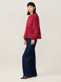 Elma Blouse in Merlot