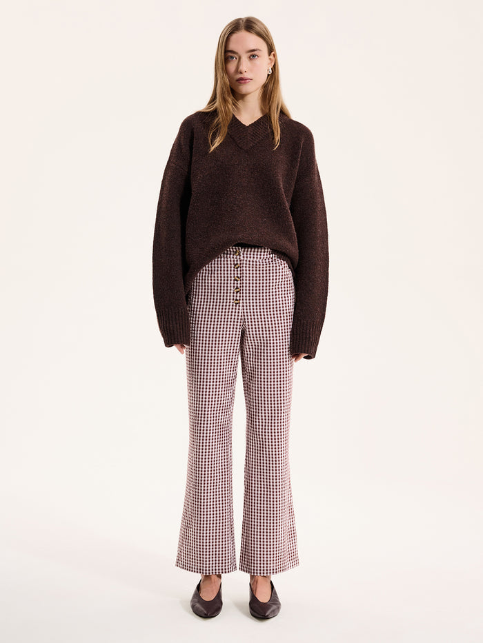 Elodie Trouser in Brown