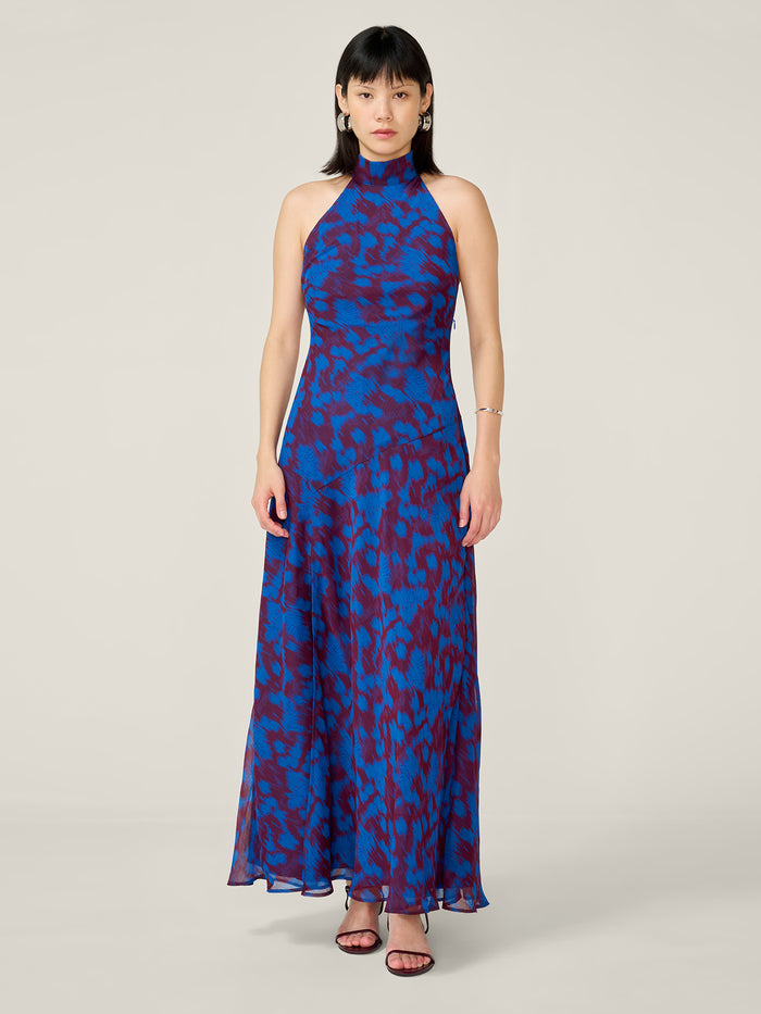 Elsie Dress in Wild Fern Print