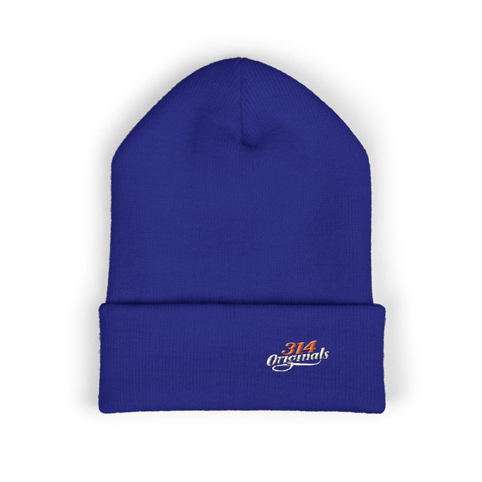 Embroidered '314 Originals' Classic Cuffed Beanie — Knit Winter Hat - 314 Originals