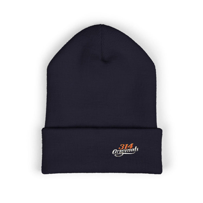 Embroidered '314 Originals' Classic Cuffed Beanie — Knit Winter Hat - 314 Originals