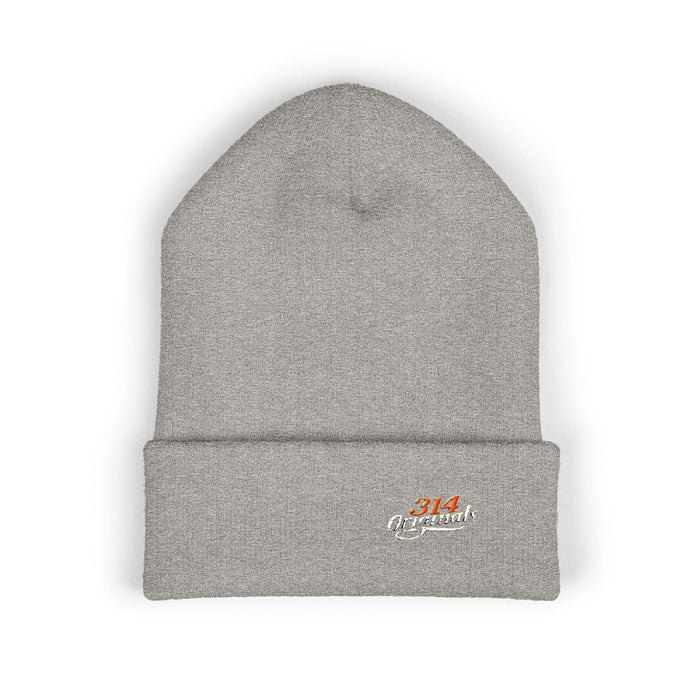 Embroidered '314 Originals' Classic Cuffed Beanie — Knit Winter Hat - 314 Originals
