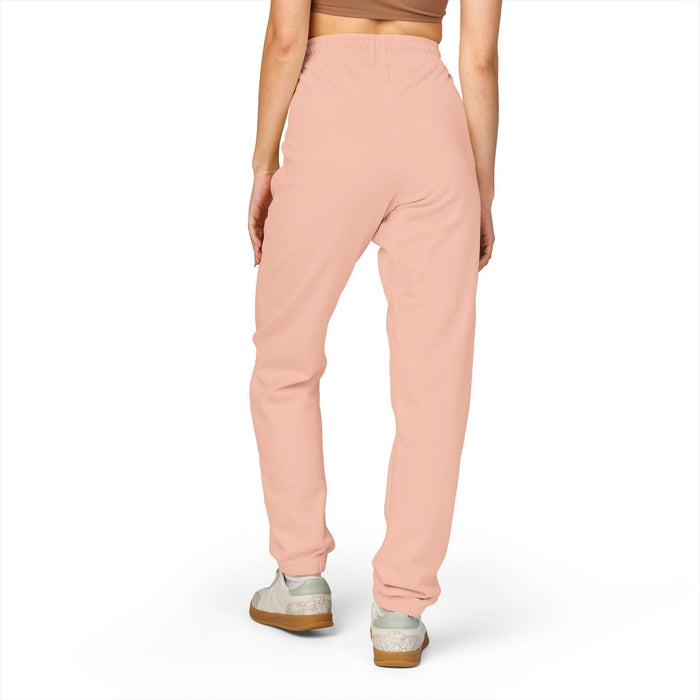 Embroidered Fleece Sweatpants — Soft Garment-Dyed Lounge Joggers - 314 Originals
