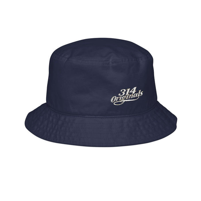 Embroidered Floral Script Bucket Hat - 314 Originals