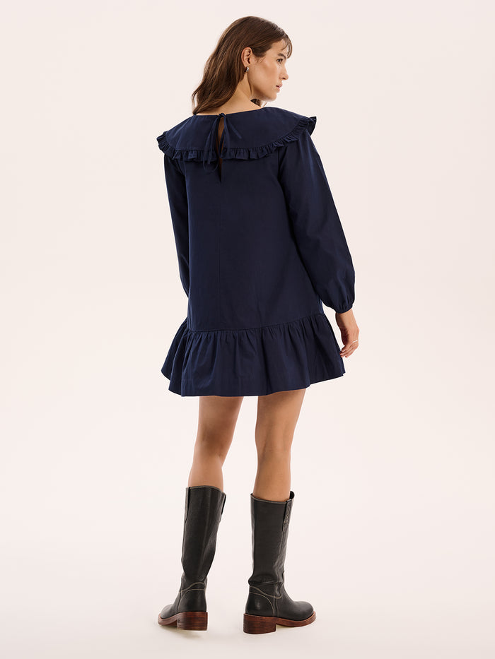 Emili Mini Dress in Navy