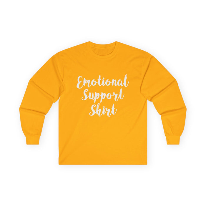 Emotional Support Shirt Long Sleeve Tee - 314 Originals