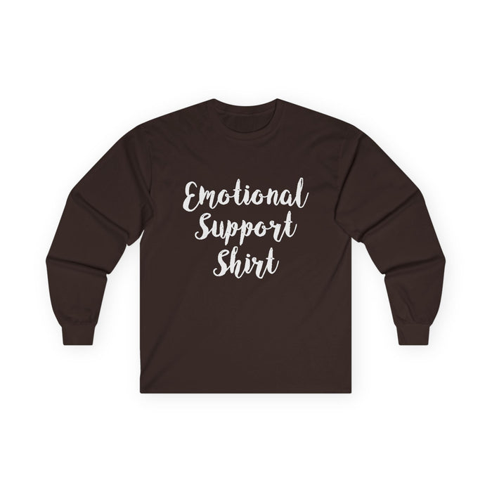 Emotional Support Shirt Long Sleeve Tee - 314 Originals