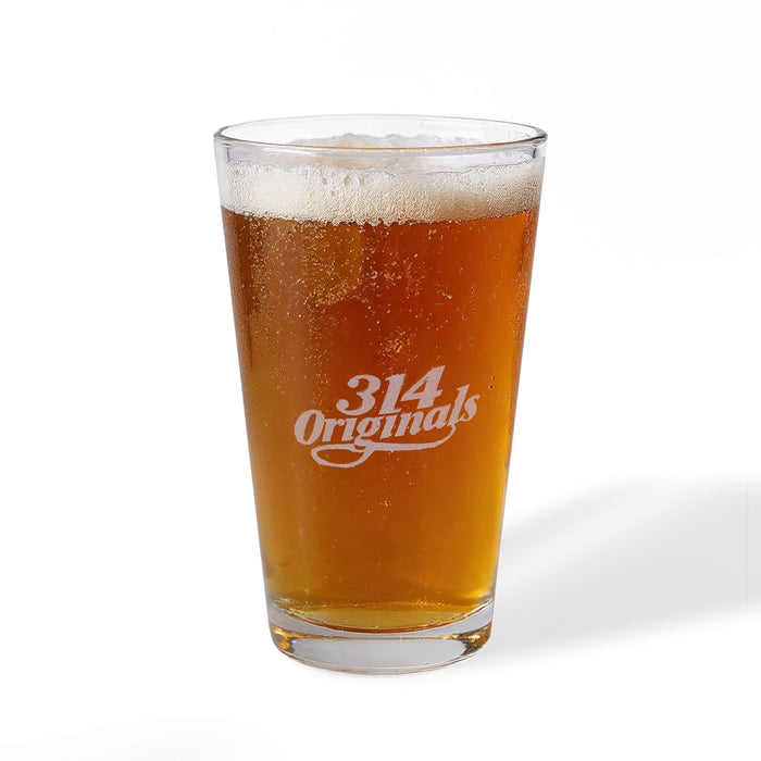 Engraved 16oz Pint Mixing Glass – Classic Barware & Cocktail Mixing Pint - 314 Originals