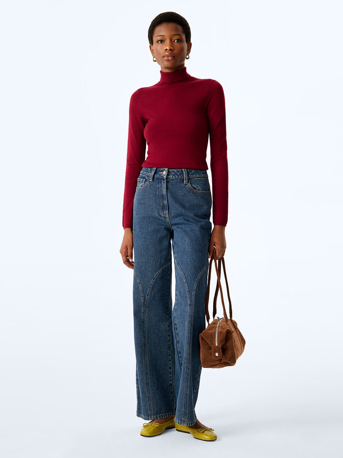 Everest Top in Burgundy