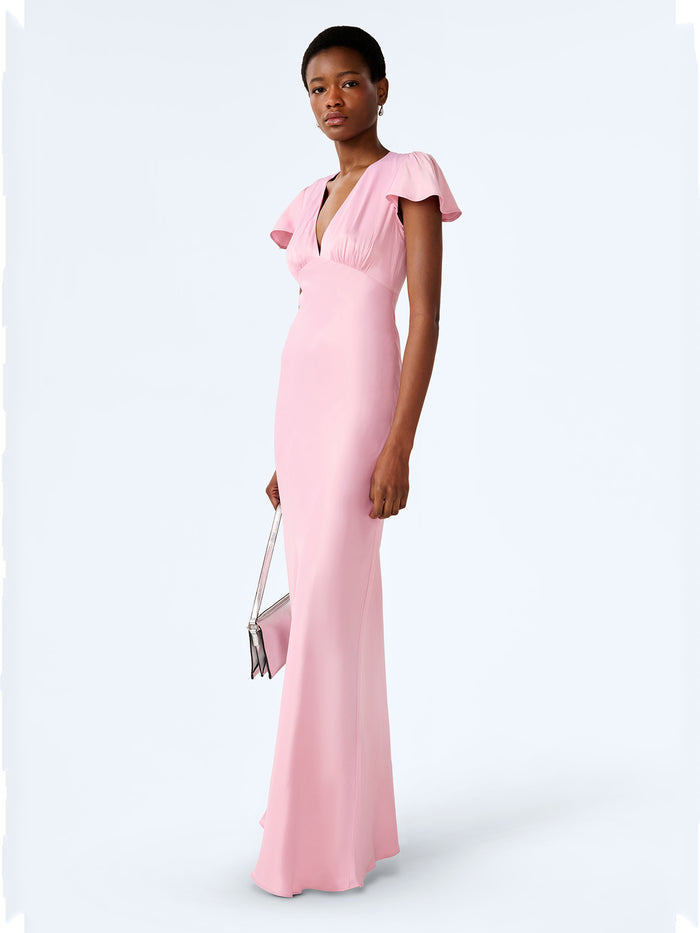 Fai Dress in Bleached Mauve