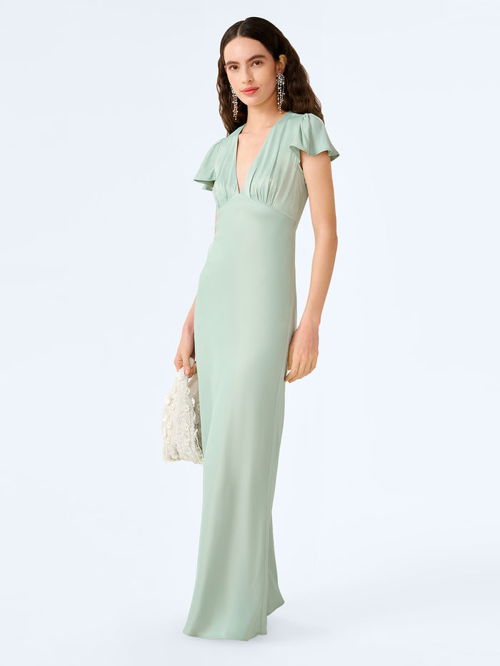 Fai Dress in Sage