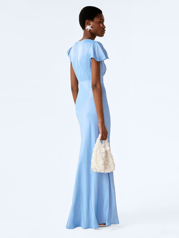 Fai Dress in Vista Blue