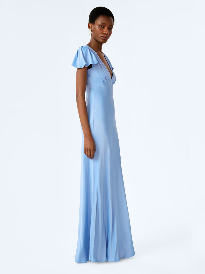 Fai Dress in Vista Blue