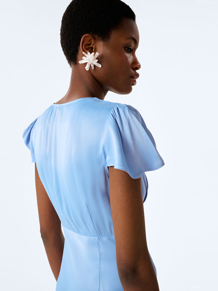 Fai Dress in Vista Blue