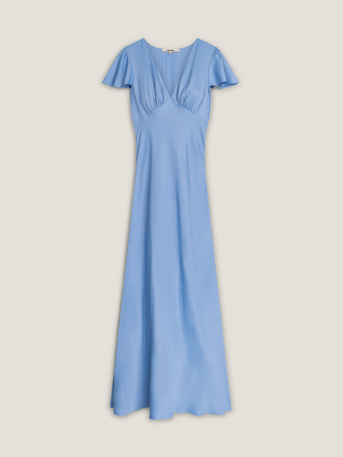 Fai Dress in Vista Blue