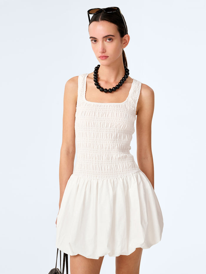Fernanda Dress in White