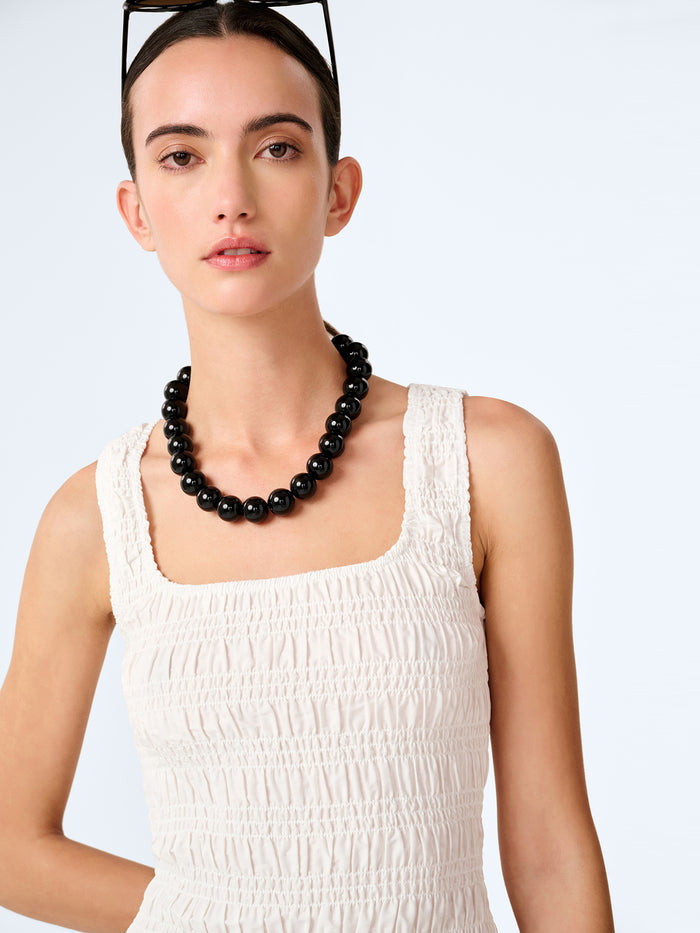 Fernanda Dress in White