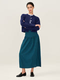 Ferris Skirt in Blue and Green
