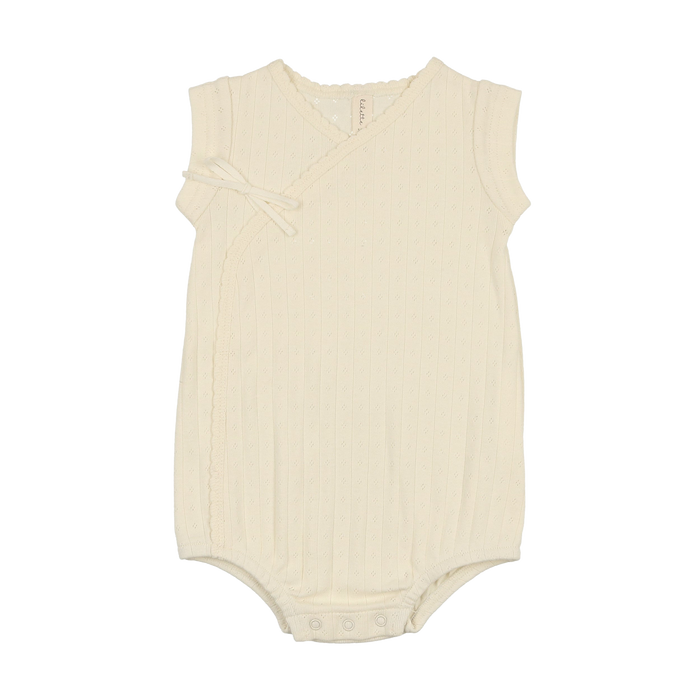 Fine Pointelle Romper
