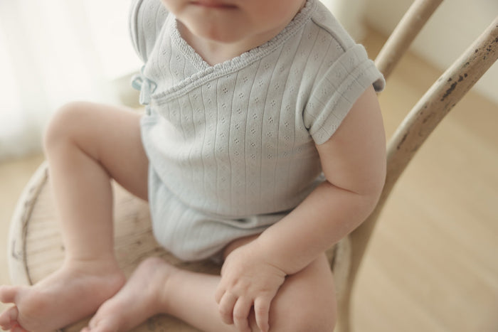 Fine Pointelle Romper
