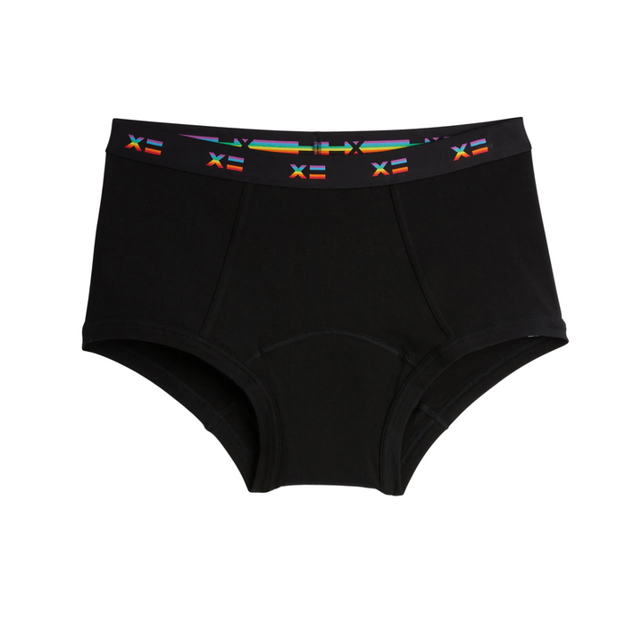 First Line Period Boy Shorts 3-Pack - Rainbow X=