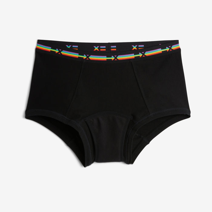 First Line Period Boy Shorts 3-Pack - Rainbow X=