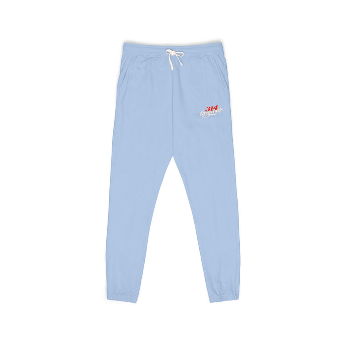 Fleece Sweatpants with Retro Script Chest Logo - 314 Originals