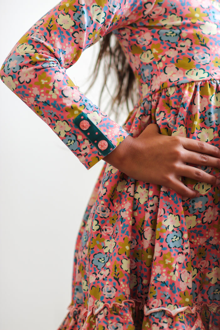 Floral Tangle Lap Dress
