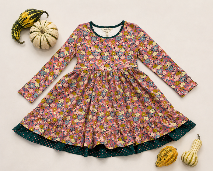 Floral Tangle Lap Dress