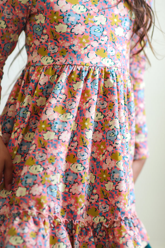 Floral Tangle Lap Dress
